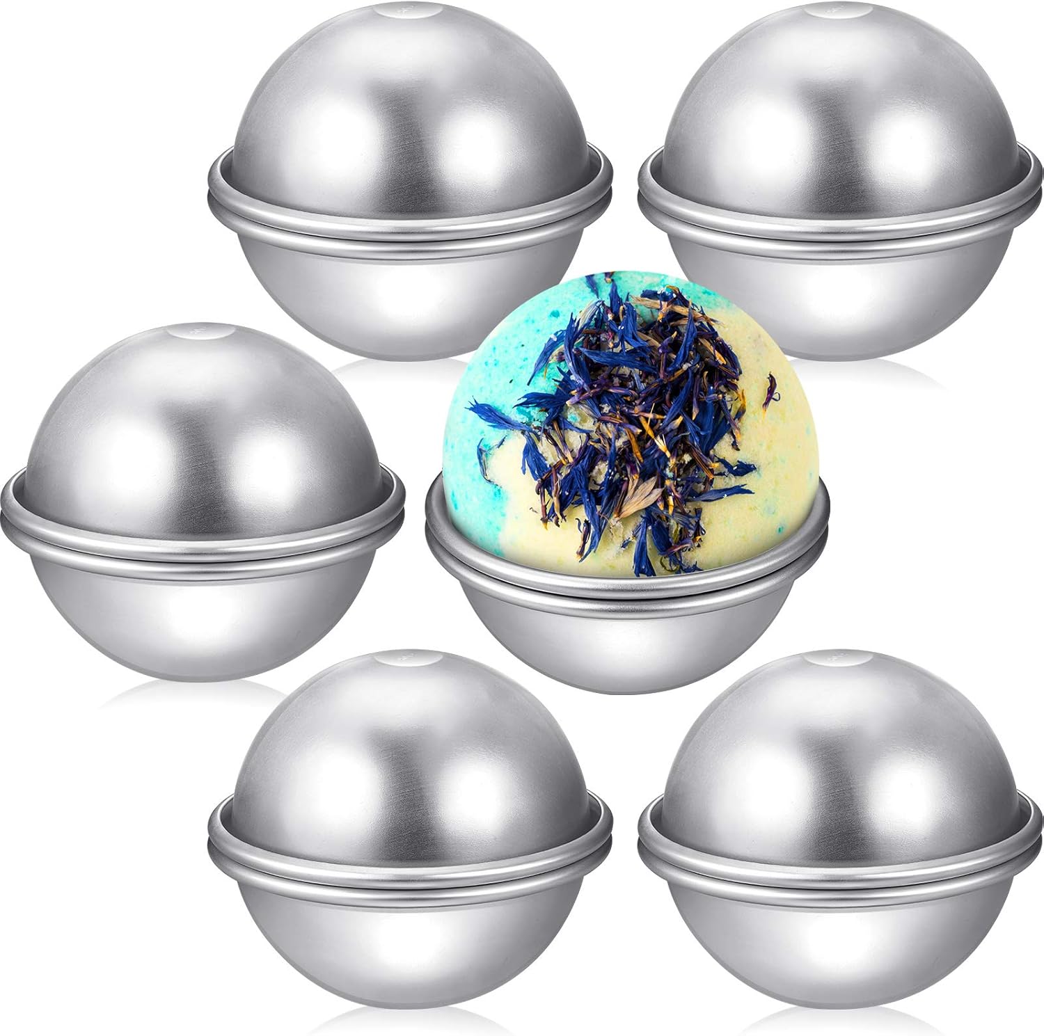 Bath Bomb Mold - 200p ขนาดใหญ่พิเศษ 8 ซม.เส้นผ่านศูนย์กลาง Bath Bomb