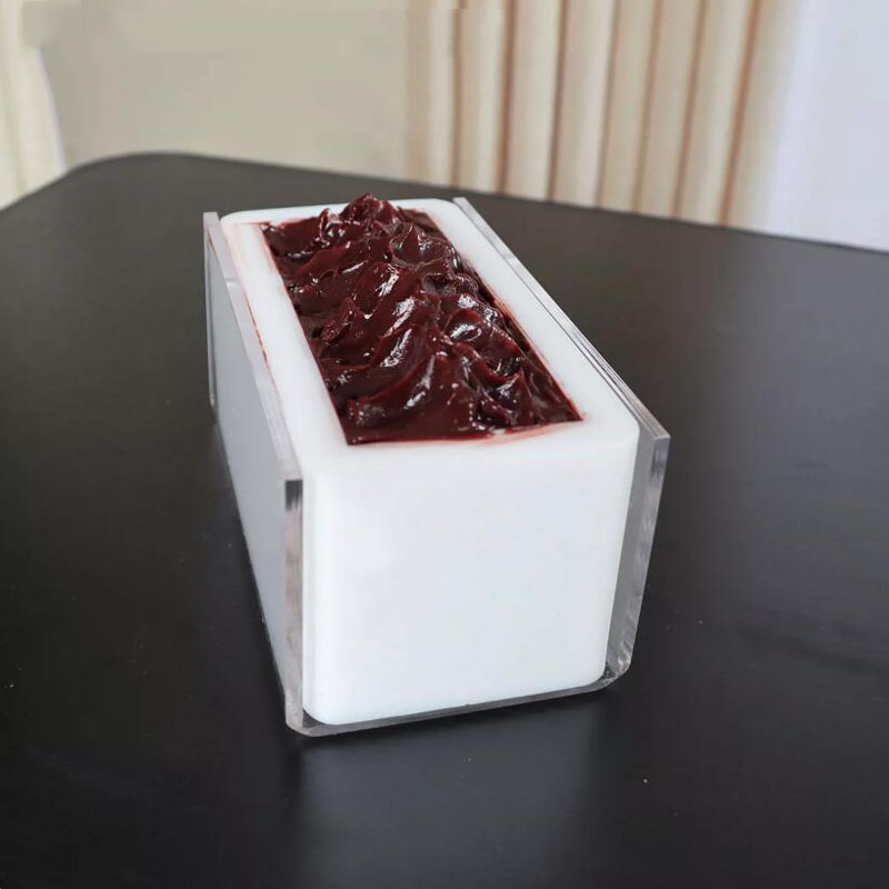 Bath Bomb Mold - แม่พิมพ์สบู่ซิลิโคนยืดหยุ่นพร้อมกรอบอะคริลิก ความจุ 600 กรัม ถอดแบบง่ายสำหรับทำบาธบอมบ์และแม่พิมพ์เครื่องสำอาง DIY