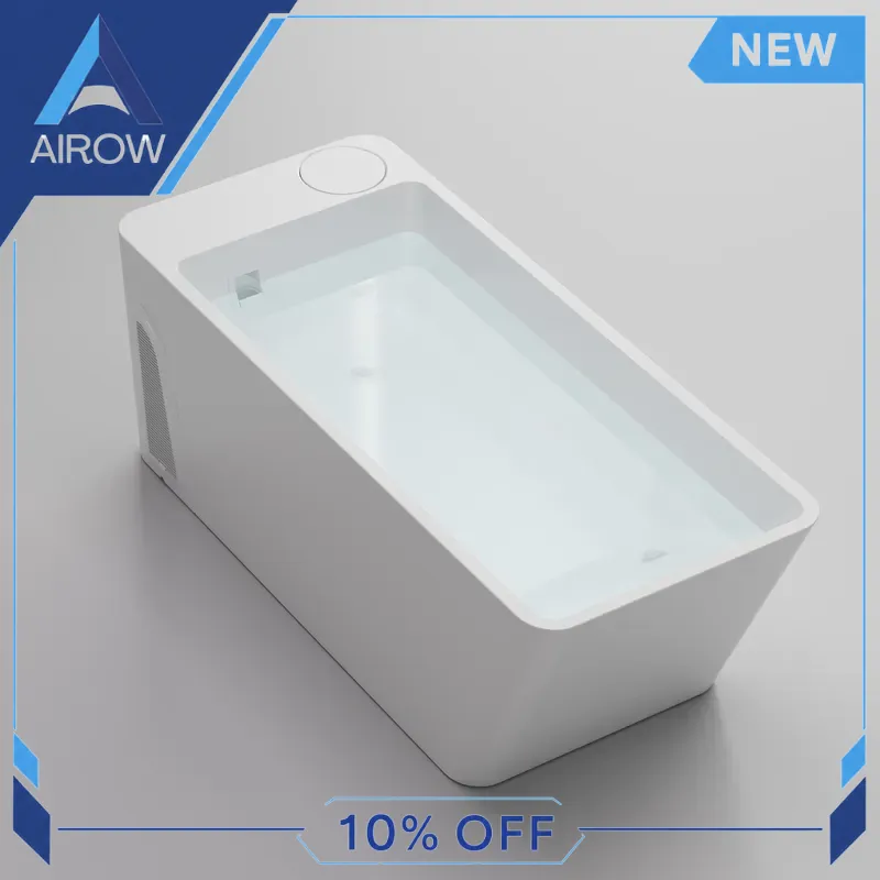 Home Spa Wellness - สำหรับอ่างแช่น้ำเย็นพร้อม WiFi อ่างน้ำแข็งอะคริลิก พร้อมเครื่องทำความเย็น 1 แรงม้า
