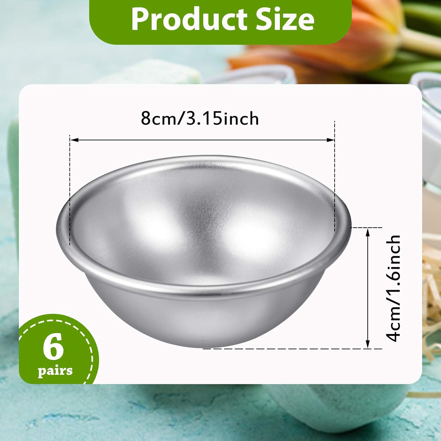 200p ขนาดใหญ่พิเศษ 8 ซม.เส้นผ่ - Bath Bomb Mold บทวิจารณ์และราคา
