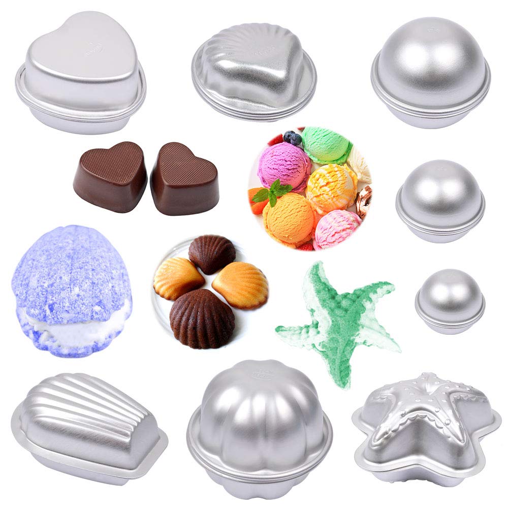 โลหะ Bath Bomb ชุดแม่พิมพ์ Fiz - Bath Bomb Mold บทวิจารณ์และราคา
