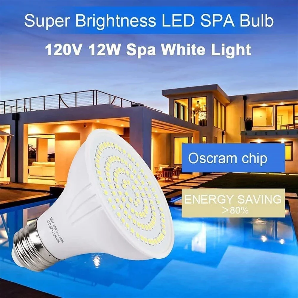 12W โคมไฟสปา LED ไฟสระว่ายน้ำ  - Xy Spa & Wellness George Town Reviews บทวิจารณ์และราคา