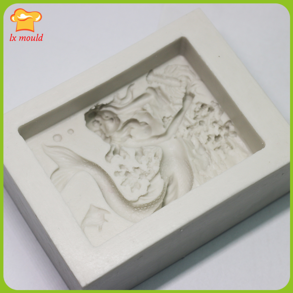 แม่พิมพ์ซิลิโคนรูปนางเงือก 2 ม - Bath Bomb Mold บทวิจารณ์และราคา