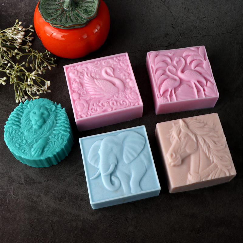 3D สแควร์สัตว์ Horsehead ช้างซ - Bath Bomb Mold บทวิจารณ์และราคา