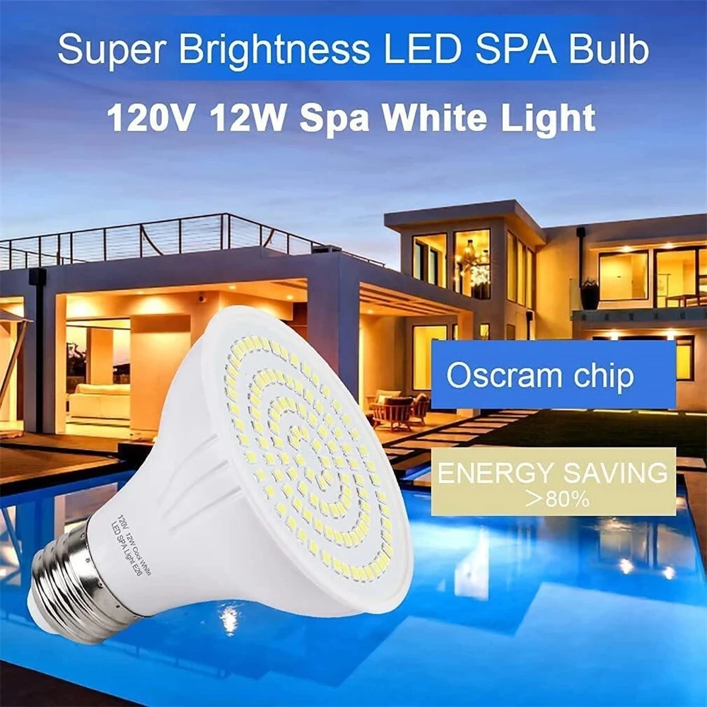 ไฟ LED สระว่ายน้ํา E27 E26 หลอ - Xy Spa & Wellness George Town Reviews บทวิจารณ์และราคา