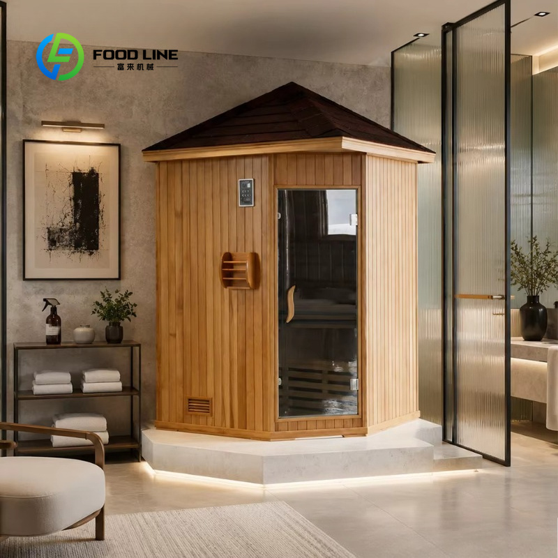 ห้องซาวน่าทรงมุมแบบโมเดิร์น ผล - Home Spa Wellness บทวิจารณ์และราคา