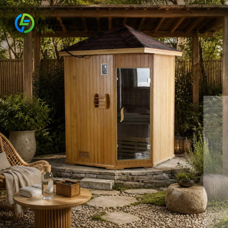 ห้องซาวน่าทรงมุมแบบโมเดิร์น ผล - Home Spa Wellness บทวิจารณ์และราคา